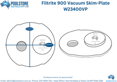 Poolstore Australia Skim Plate Filtrite 900 ⚙️