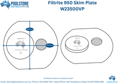 Poolstore Australia Skim Plate Filtrite 950 ⚙️