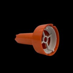 Orange Universal HSRV Removal Tool with white insert for Dome Top HSRV ⚙️