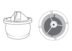 Orbit 50mm Self Set Safety Suction Fitting ⚙️