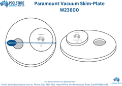 Poolstore Australia Skim Plate Paramount ⚙️