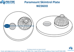Paramount/Aquaswim Skimtrol Plate ⚙️