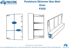 Poolstore Weir Door (P6282)⚙️