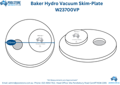 Poolstore Australia Skim Plate Baker Hydro ⚙️