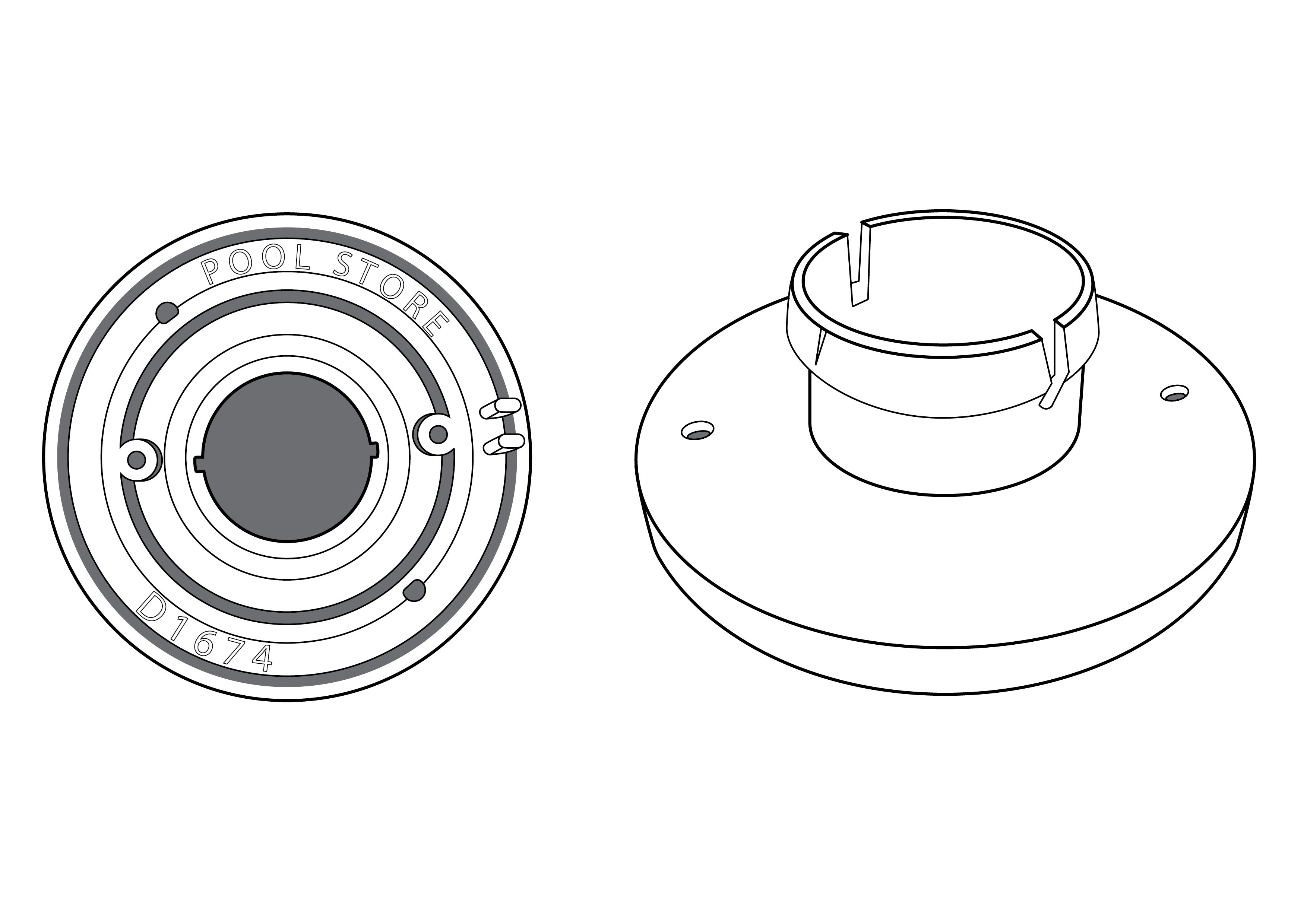 40mm Self Set Celeste Safety Suction ⚙️