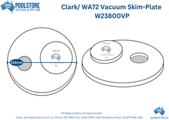 Poolstore Australia Skim Plate Clark ⚙️