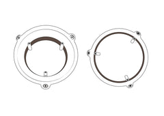 Compensation Ring for Anti-Vortex, Super size Main Drain Cover-Grey ⚙️