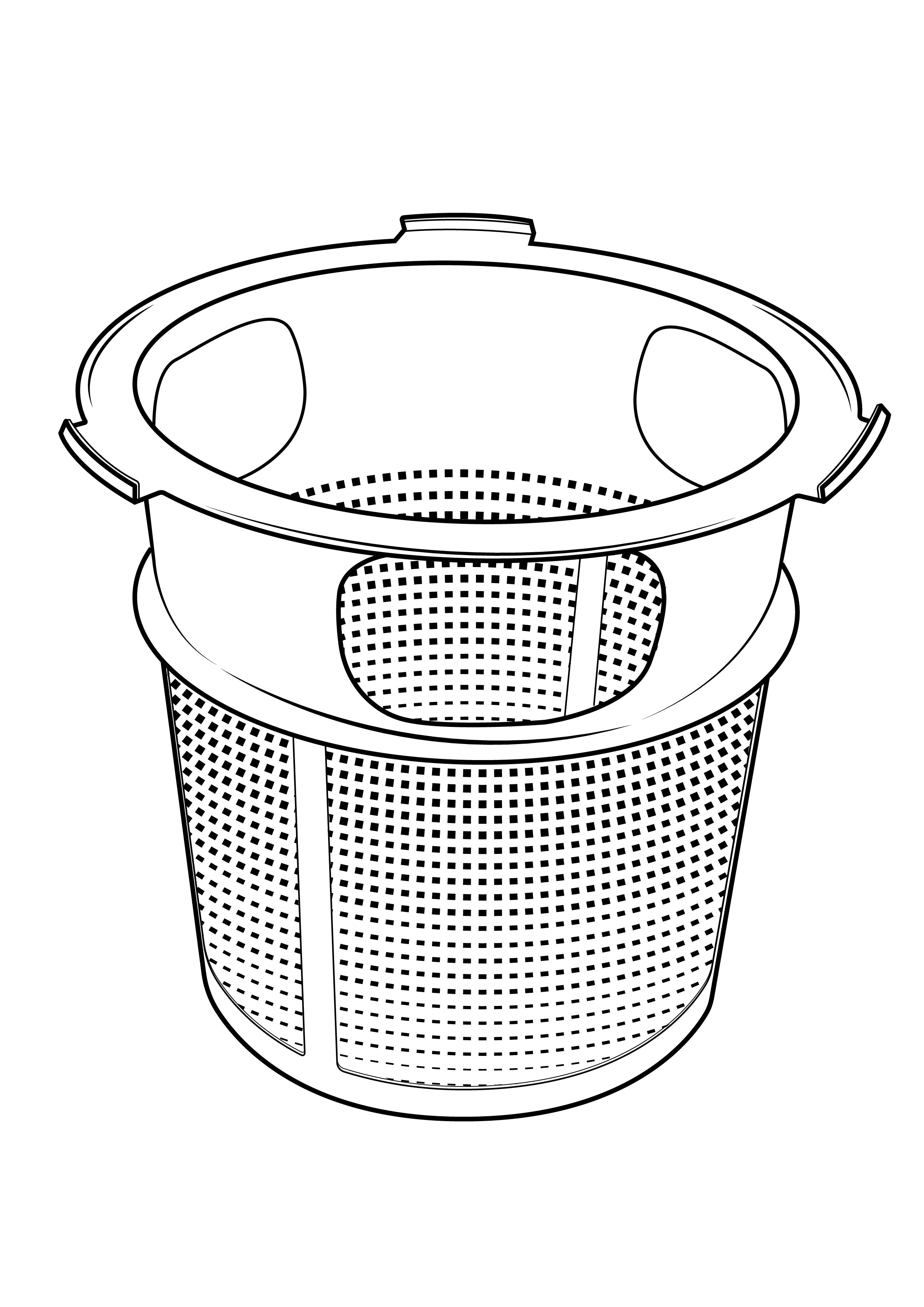 Poolrite MK II Skimmer Basket (Non-Gen)