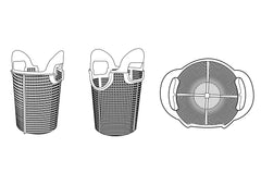 GT Hair & Lint Pot Basket⚙️
