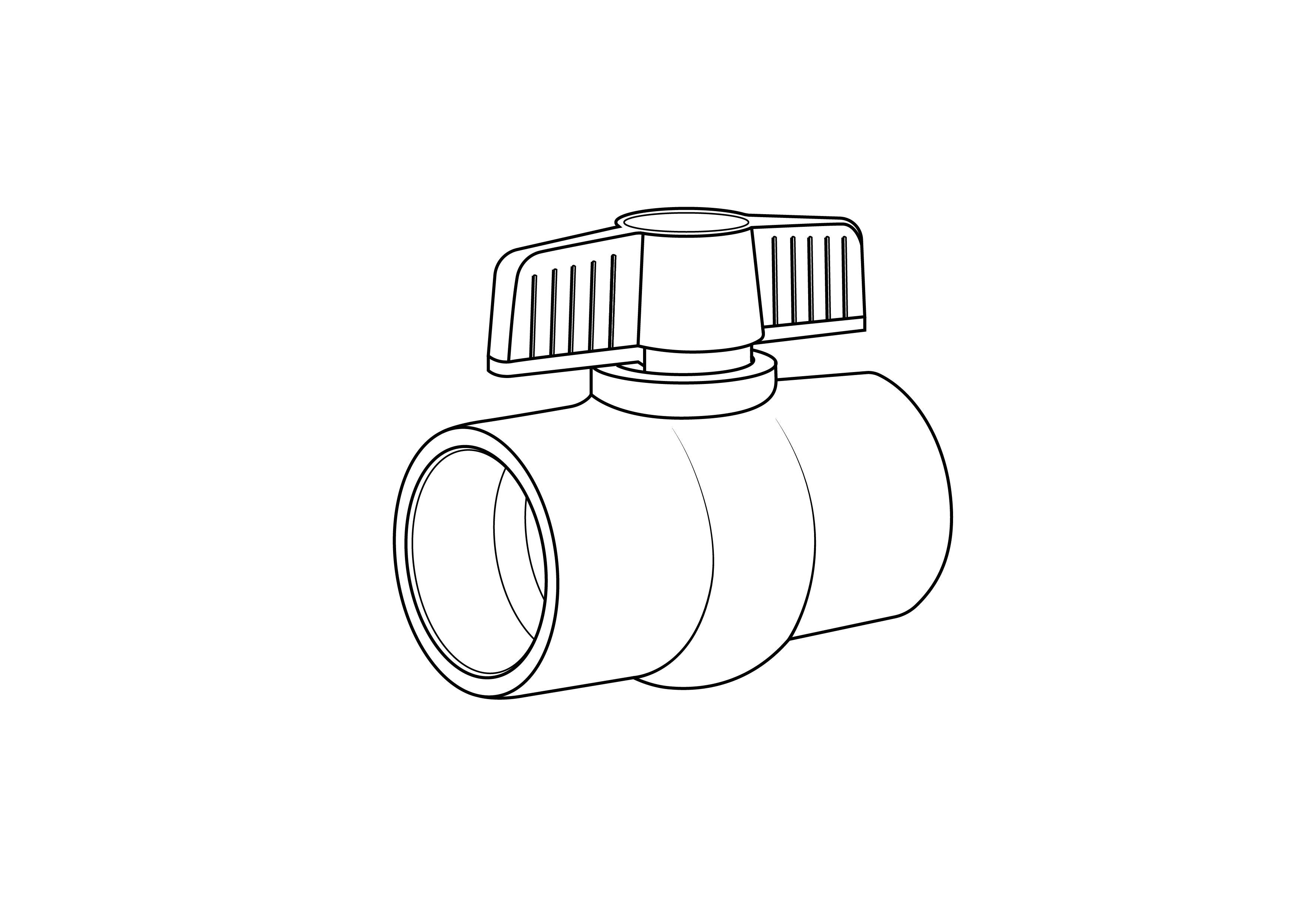PVC 40mm Ball Valve ⚙️