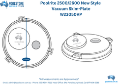 Poolstore Australia Skim Plate New Style Poolrite ⚙️