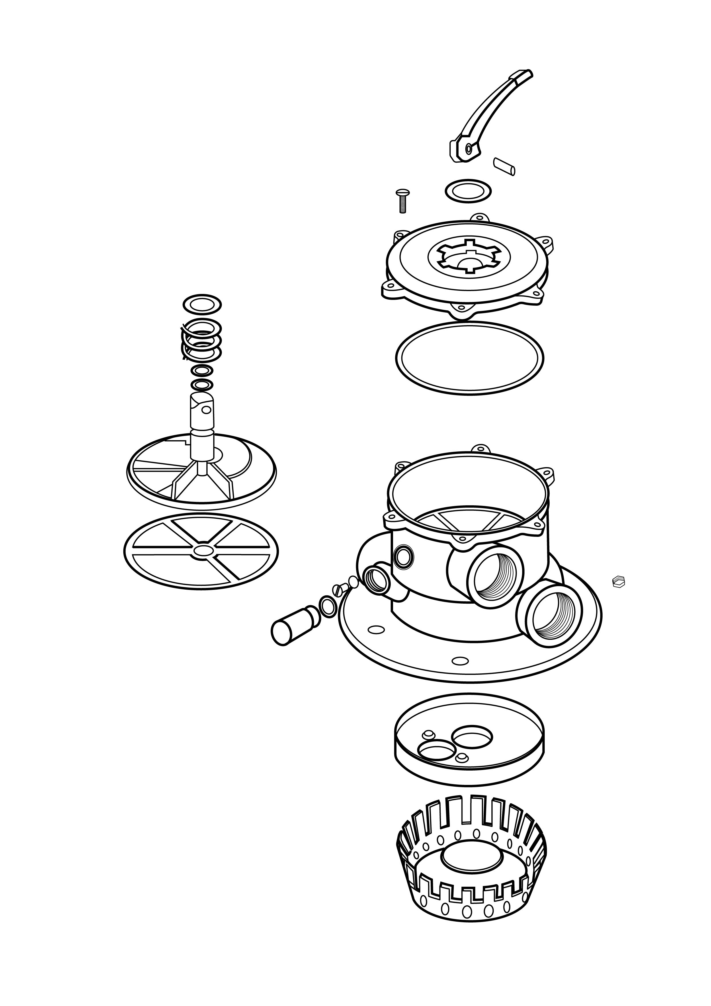 Praher 50mm Complete Valve Union ⚙️