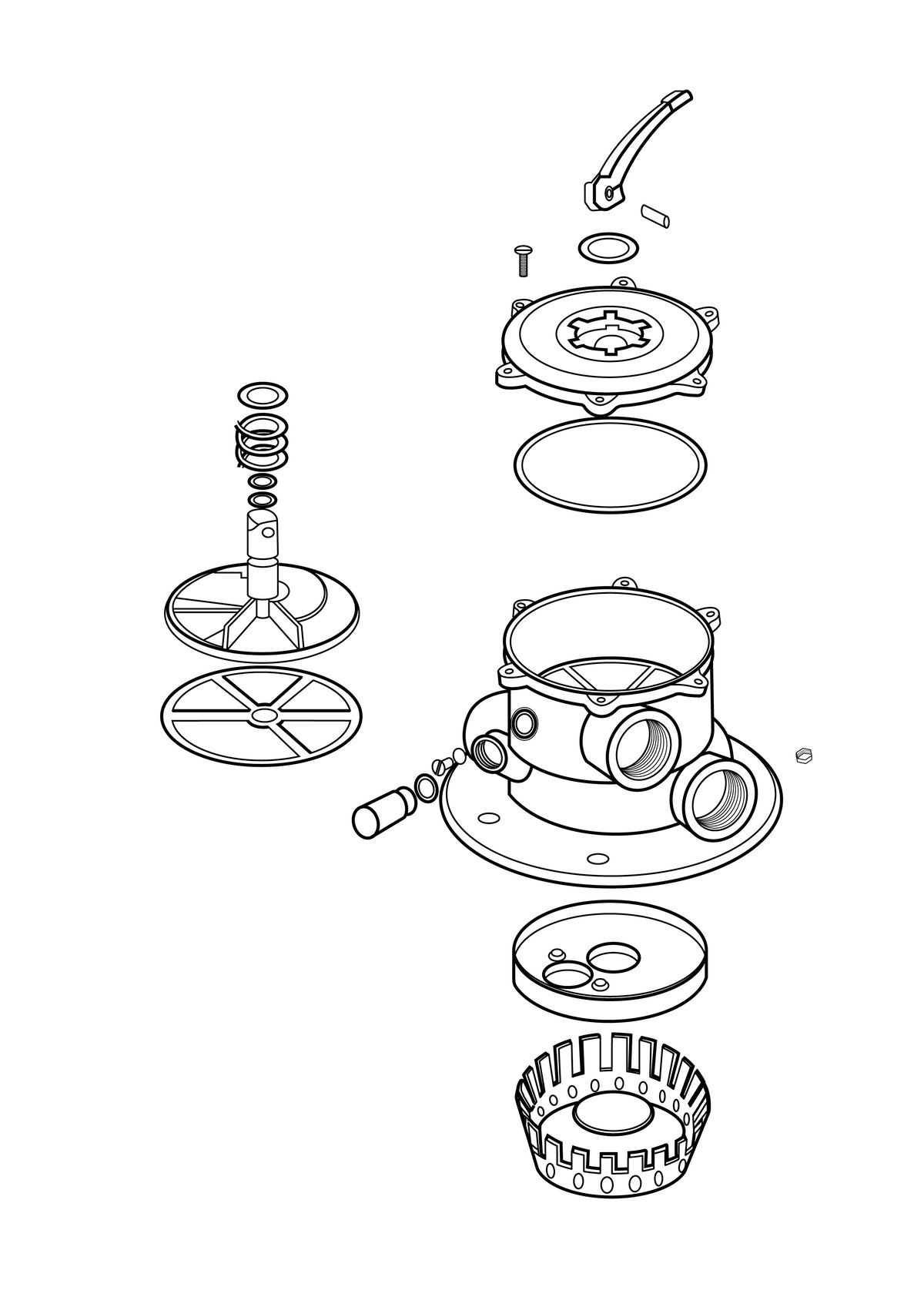 Praher Tank To Valve O'Ring Gasket