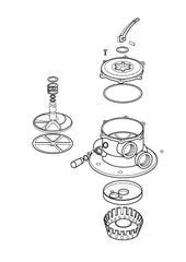 Praher 40mm Valve Diffuser