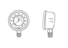 Pressure Gauge 50mm ⚙️