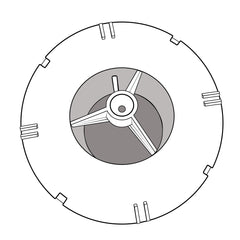 Poolstore 50mm Self Set Safety Suction - White⚙️