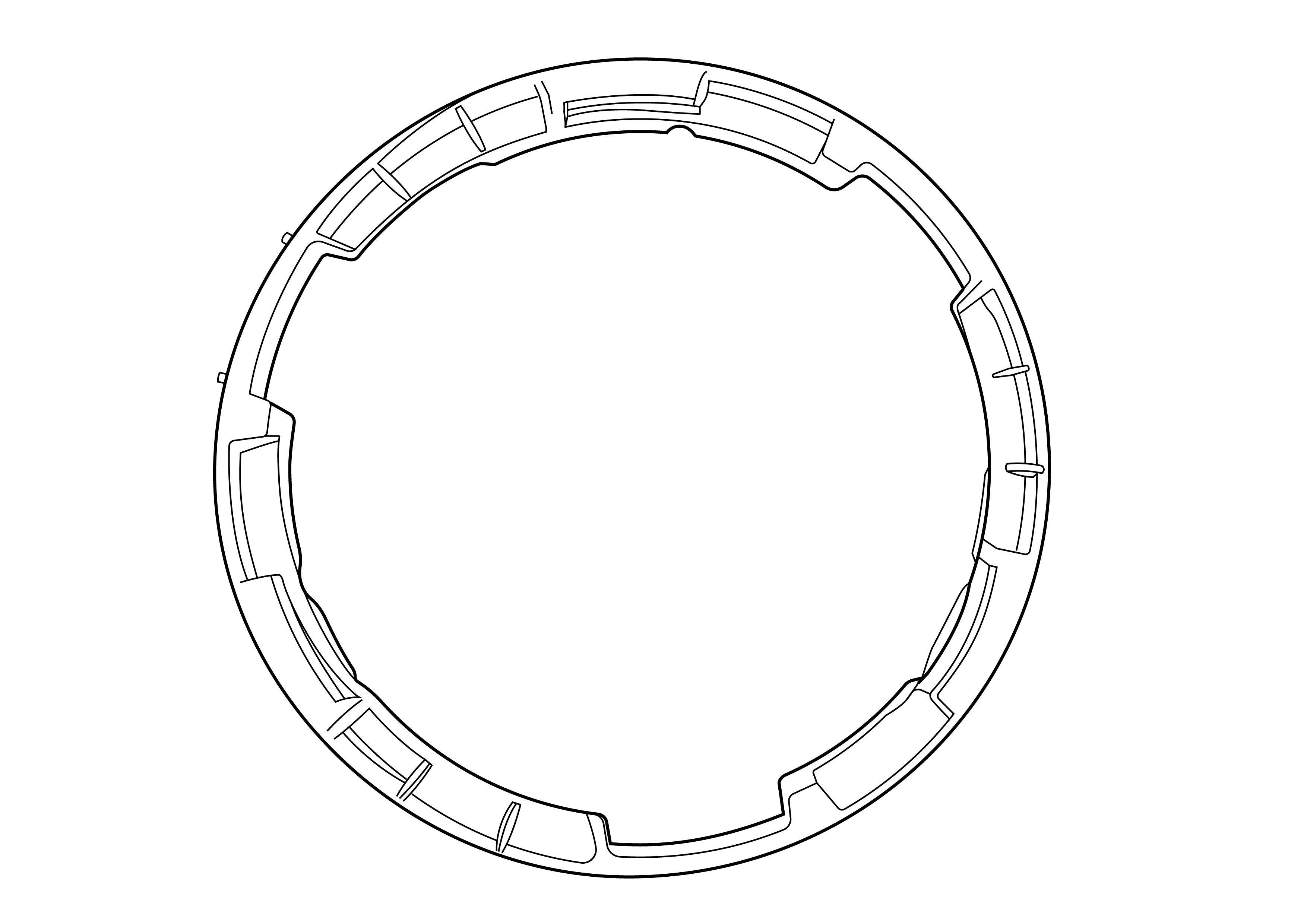 SKIMMER BOX VAC PLATE BASKET RETAINING RING ⚙️