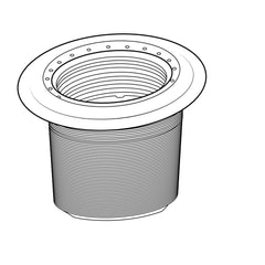 50mm Flanged Adaptor Only Grey ⚙️