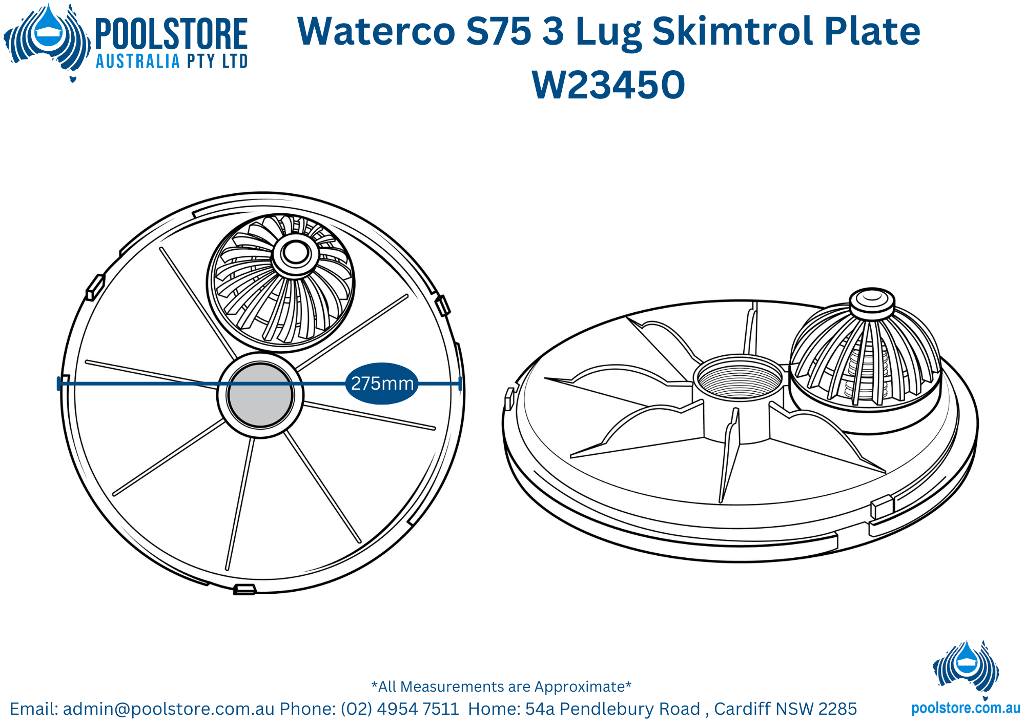 Waterco S75 Skimtrol ⚙️