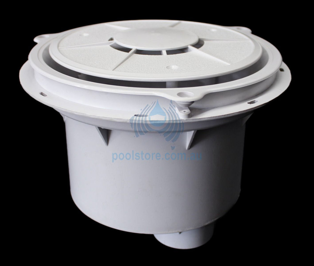 Anti-Vortex Main Drain White