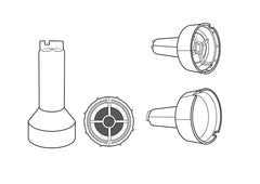 Adaptor tool to D1616 for Dome HRV Removal
